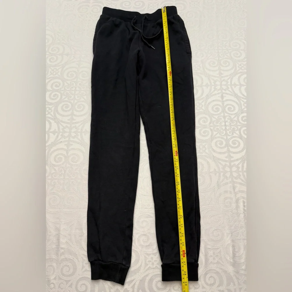 Under Armour Athletic Black Jogger Sweatpants Elastic Ribbed Waistband Men Small - Picture 8 of 10